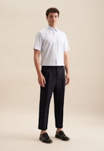 Regular Business Hemd Druck in Hellblau |  Seidensticker Onlineshop