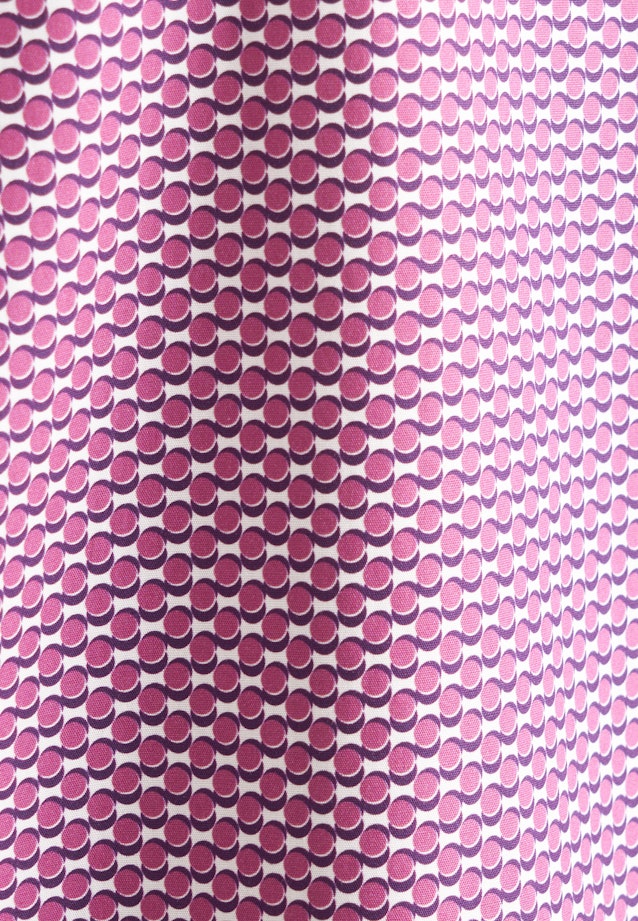 Regular Business shirt Print in Pink |  Seidensticker Onlineshop