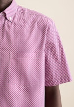 Regular Chemise d'affaires Imprimé in Rose Fuchsia |  Seidensticker Onlineshop