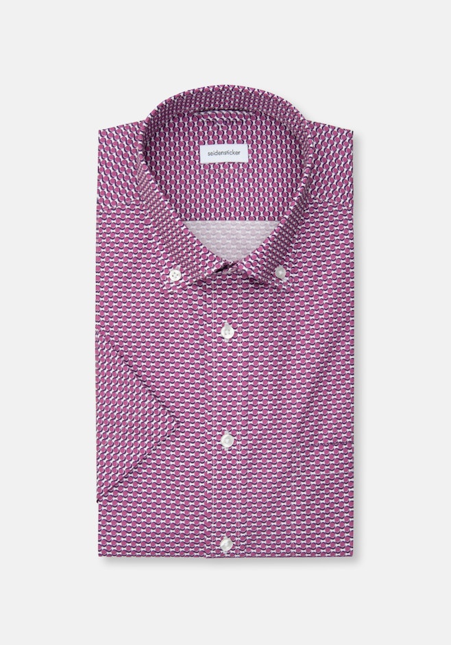 Regular Chemise d'affaires Imprimé dans Rose Fuchsia | Boutique en ligne Seidensticker