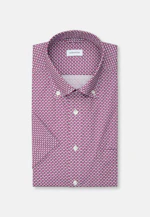 Regular Business Hemd Druck in Rosa/Pink |  Seidensticker Onlineshop