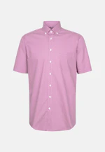 Regular Business Hemd Druck in Rosa/Pink |  Seidensticker Onlineshop