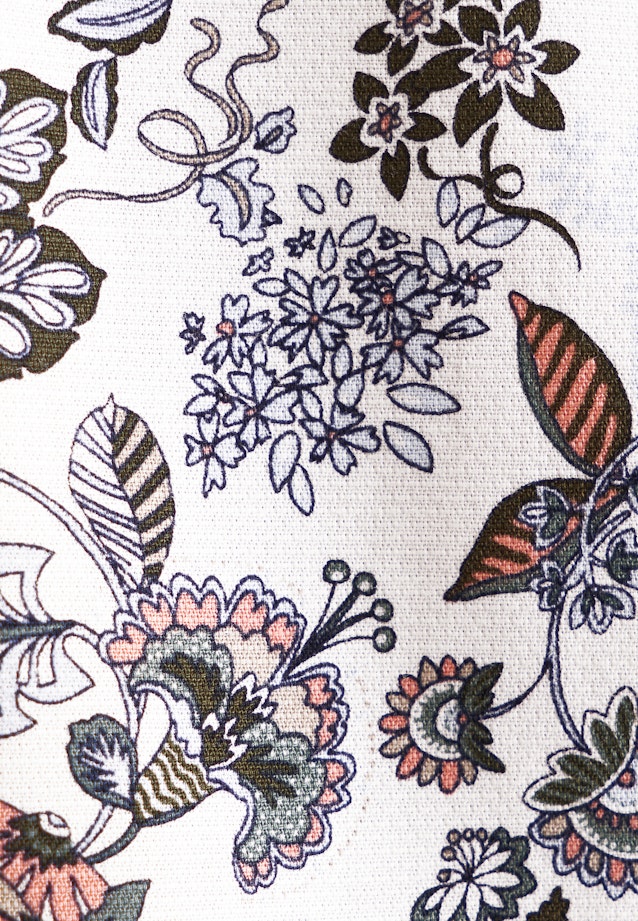 Regular Business Hemd Druck in Orange |  Seidensticker Onlineshop