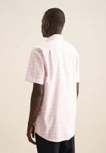 Comfort Chemise d'affaires carreaux in Orange |  Seidensticker Onlineshop