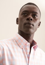 Comfort Chemise d'affaires carreaux in Orange |  Seidensticker Onlineshop