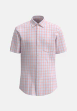 Comfort Chemise d'affaires carreaux in Orange |  Seidensticker Onlineshop