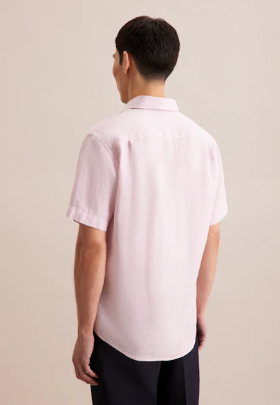 Regular Business Hemd Uni in Rosa/Pink |  Seidensticker Onlineshop