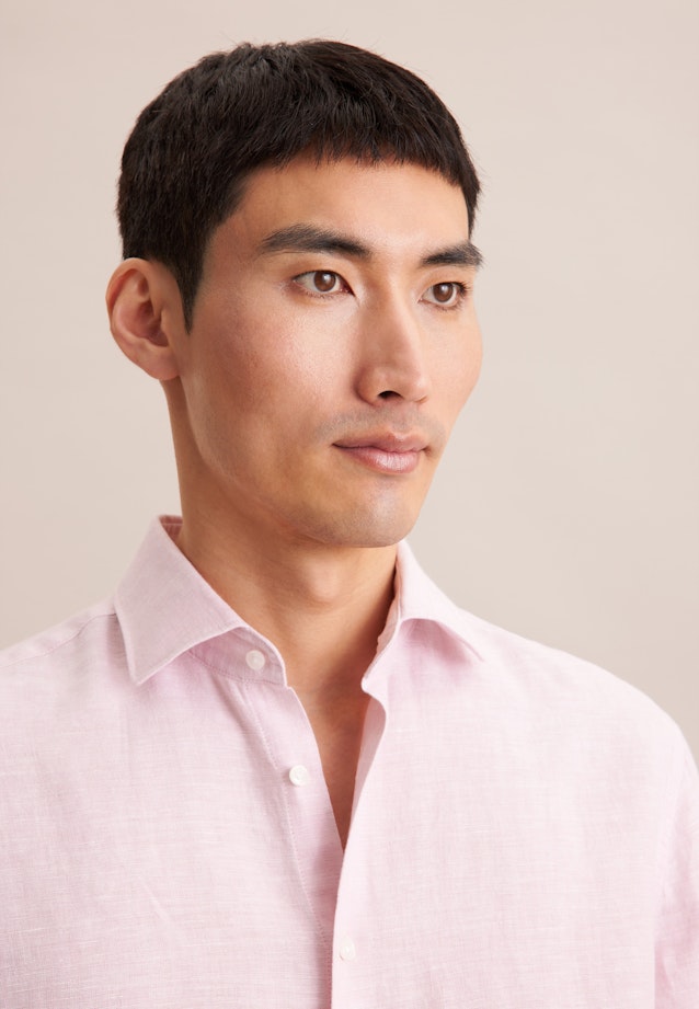 Regular Chemise d'affaires Uni in Rose Fuchsia |  Seidensticker Onlineshop