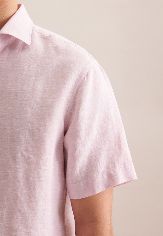 Regular Business Hemd Uni in Rosa/Pink |  Seidensticker Onlineshop