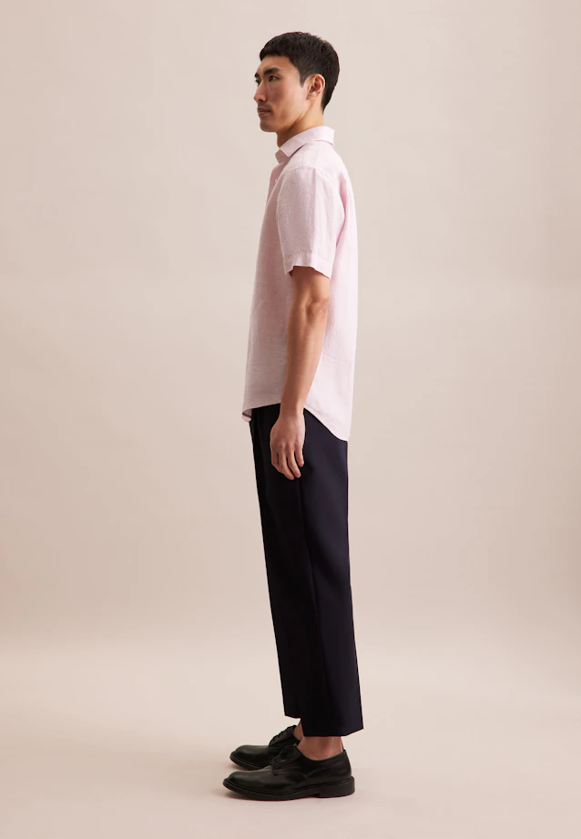 Regular Business Hemd Uni in Rosa/Pink |  Seidensticker Onlineshop