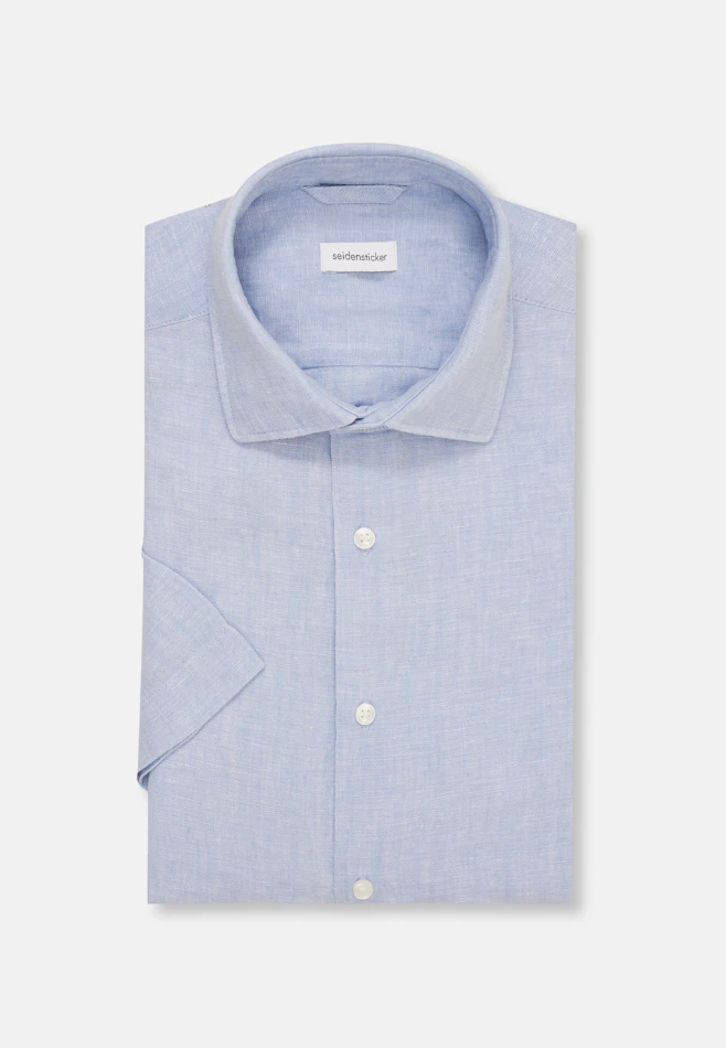 Regular Business shirt Uni in Light Blue | Seidensticker online shop
