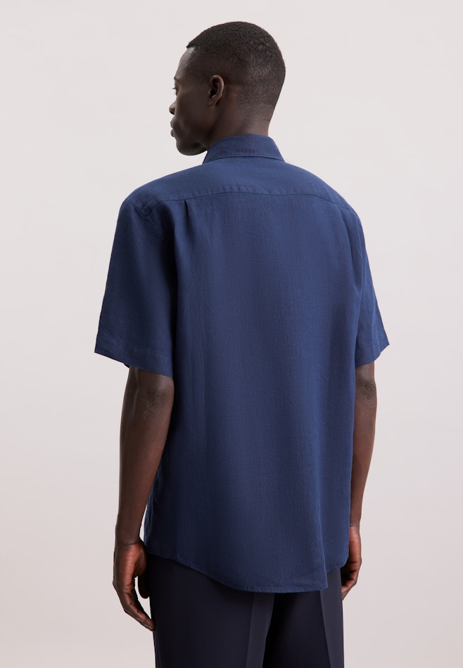 Regular Business Hemd Uni in Dunkelblau | Seidensticker Onlineshop