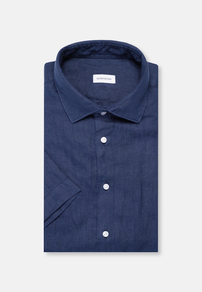 Regular Business Hemd Uni in Dunkelblau | Seidensticker Onlineshop