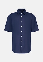 Regular Chemise d'affaires Uni in Bleu Foncé |  Seidensticker Onlineshop