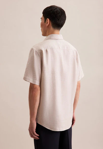 Regular Business Hemd Uni in Beige |  Seidensticker Onlineshop