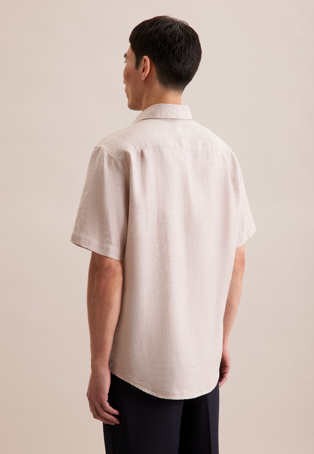 Regular Business Hemd Uni in Beige |  Seidensticker Onlineshop