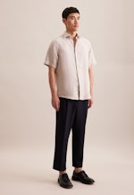 Regular Business Hemd Uni in Beige |  Seidensticker Onlineshop