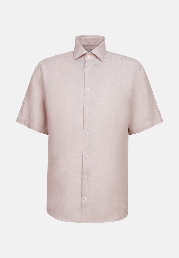 Regular Business Hemd Uni in Beige |  Seidensticker Onlineshop