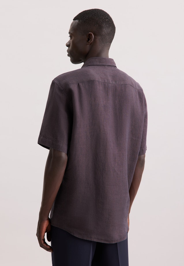 Regular Business shirt Uni in Brown |  Seidensticker Onlineshop