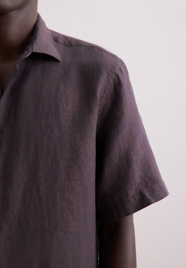 Regular Business shirt Uni in Brown |  Seidensticker Onlineshop