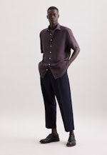 Regular Business shirt Uni in Brown |  Seidensticker Onlineshop