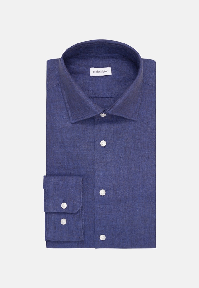 Regular Business shirt Uni in Medium Blue |  Seidensticker Onlineshop