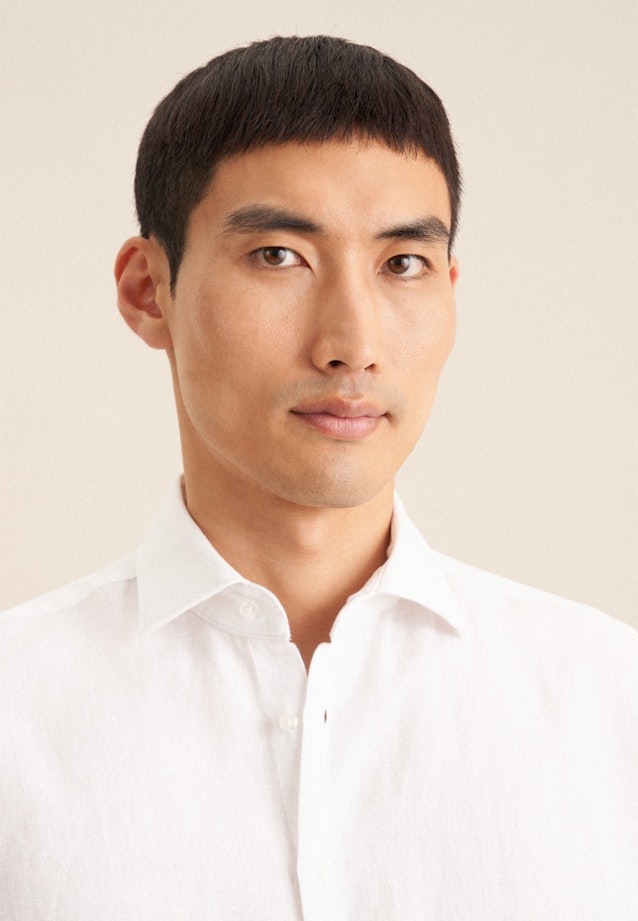 Regular Business Hemd Uni in Weiß |  Seidensticker Onlineshop