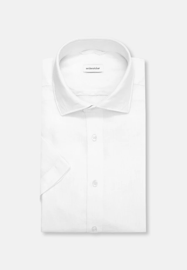 Regular Business Hemd Uni in Weiß |  Seidensticker Onlineshop