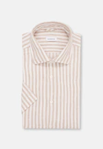 Regular Business Hemd Streifen in Beige |  Seidensticker Onlineshop