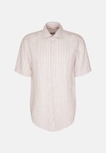 Regular Business Hemd Streifen in Beige |  Seidensticker Onlineshop