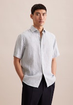 Regular Business Hemd Streifen in Grün |  Seidensticker Onlineshop