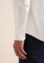 Slim Casual Hemd Uni in Weiß |  Seidensticker Onlineshop