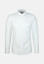 Slim Casual Hemd Uni in Weiß |  Seidensticker Onlineshop