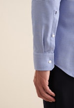 Shaped Business shirt Check in Light Blue |  Seidensticker Onlineshop