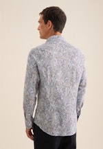 Shaped Business Hemd Floral in Hellblau |  Seidensticker Onlineshop