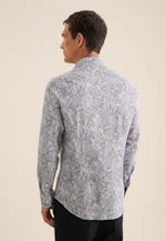 Shaped Business shirt Floral in Light Blue |  Seidensticker Onlineshop