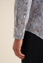 Shaped Business Hemd Floral in Hellblau |  Seidensticker Onlineshop