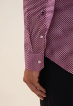 Shaped Business Hemd Druck in Rosa/Pink |  Seidensticker Onlineshop