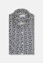 Regular Business shirt Floral in Dark Blue |  Seidensticker Onlineshop