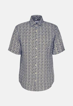 Regular Business Hemd Floral in Dunkelblau |  Seidensticker Onlineshop
