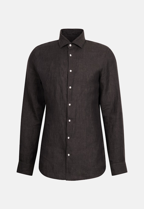 Slim Business Hemd Uni in Grün |  Seidensticker Onlineshop