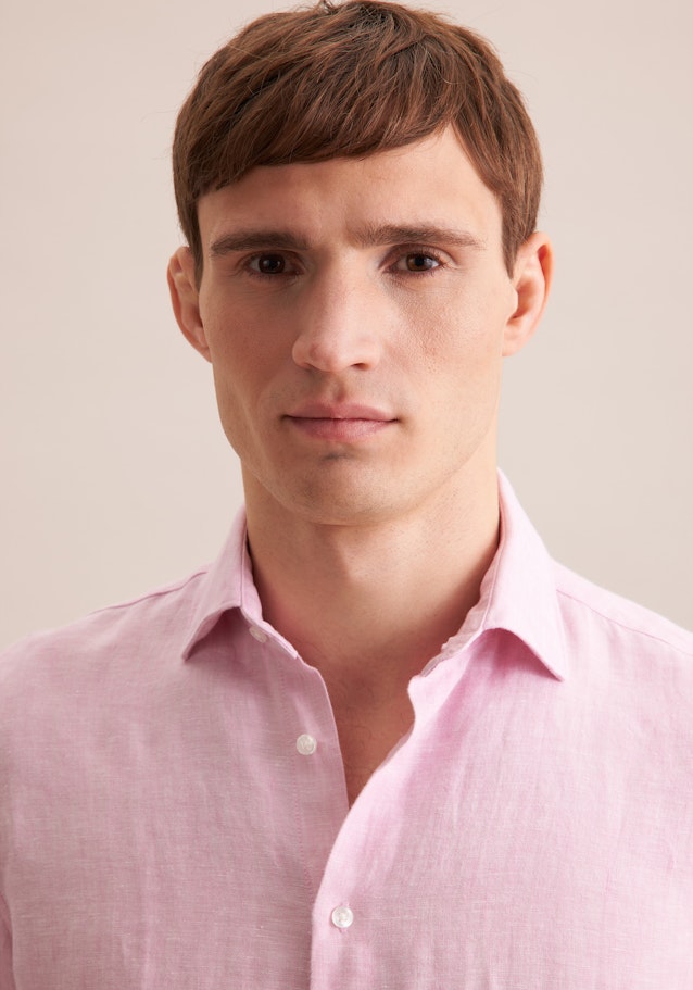 Slim Business Hemd Uni in Rosa/Pink | Seidensticker Onlineshop
