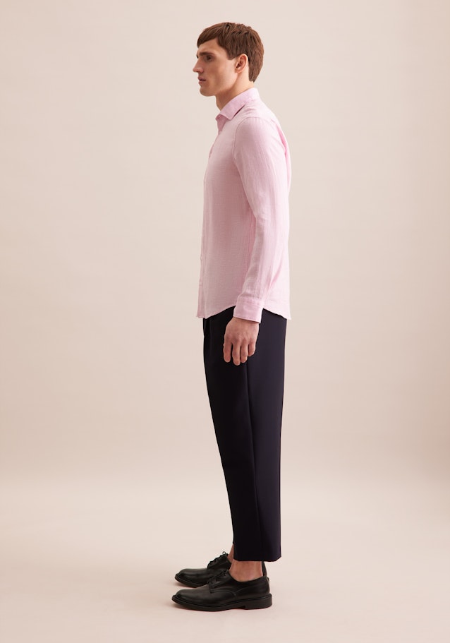 Slim Business Hemd Uni in Rosa/Pink | Seidensticker Onlineshop
