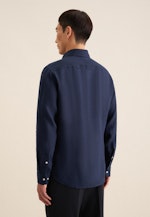 Slim Business Hemd Uni in Dunkelblau |  Seidensticker Onlineshop