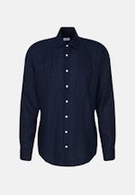 Slim Business Hemd Uni in Dunkelblau |  Seidensticker Onlineshop