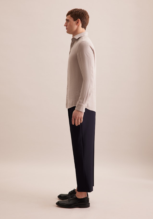 Slim Business Hemd Uni in Beige | Seidensticker Onlineshop