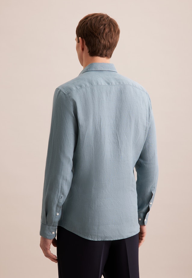 Slim Business Hemd Uni in Grün |  Seidensticker Onlineshop