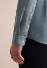 Slim Business Hemd Uni in Grün |  Seidensticker Onlineshop