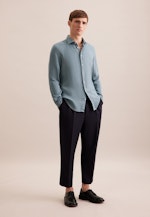 Slim Business Hemd Uni in Grün |  Seidensticker Onlineshop