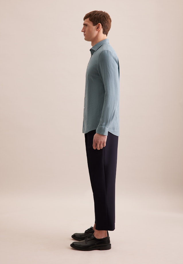 Slim Business Hemd Uni in Grün |  Seidensticker Onlineshop